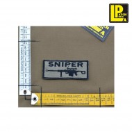 Military Morale Patch Ricamata Sniper Tan Patcheria (lp-prc364)