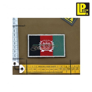 Military Morale Patch Ricamata Bandiera Afghana Bassa Visibilita' Patcheria (lp-prc374)