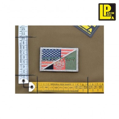 Military Morale Patch Embroidered Usa/afghanistan Low Visibility Patcheria (lp-prc435)