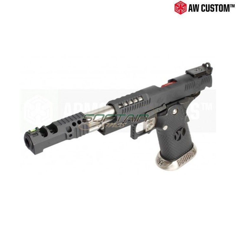 Gas Gbb Pistol Hi-capa Custom 38 Supercomp Black Armorer Works (aw-110570)