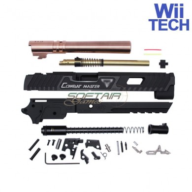 Conversion Kit Jw3 C-master Black Version For Gbb Pistol Marui 1911 Wii Tech (wt-4511)
