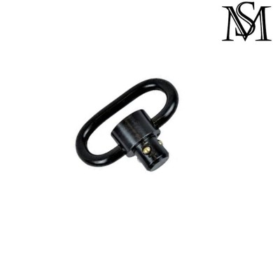 Sling Swivel Qd Black Milsim Series (ms-wo-sl05)