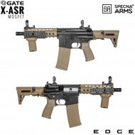 Electric Rifle Sa-e12 Edge™ M4 Short Keymod Pdw Replica Two Tone Specna Arms® (spe-01-026718)