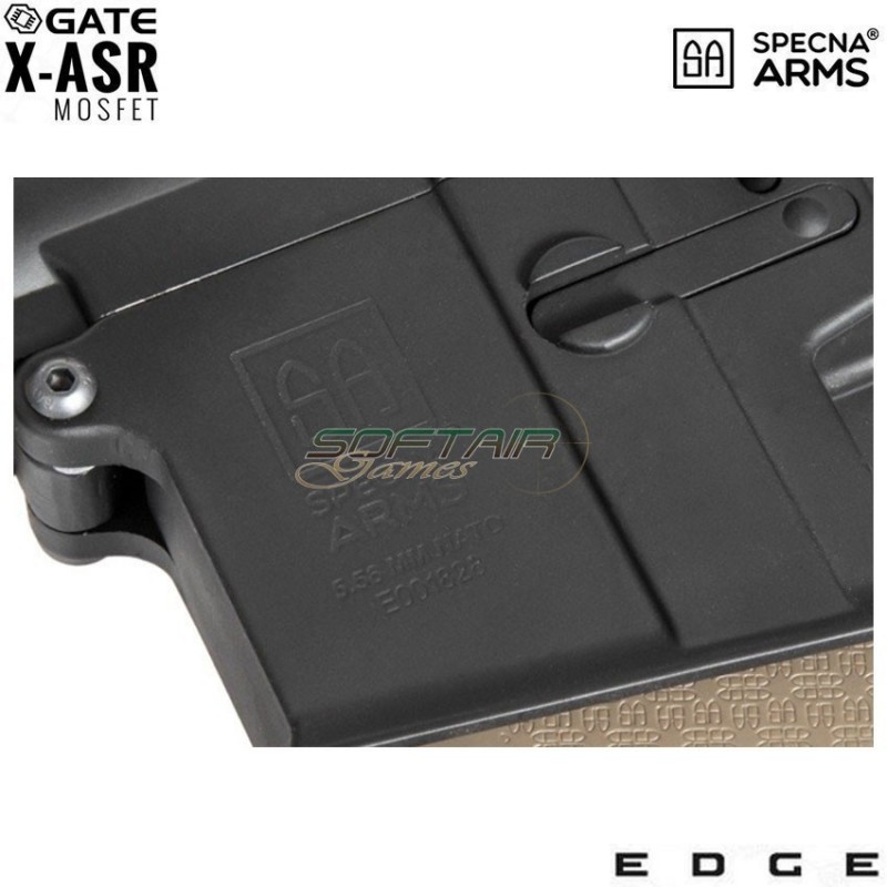 Electric Rifle Sa-e12 Edge™ M4 Short Keymod Pdw Replica Two Tone Specna Arms® (spe-01-026718)