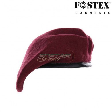 Berretto Basco Militare Royal Maroon Fostex (fx-211117-ma)