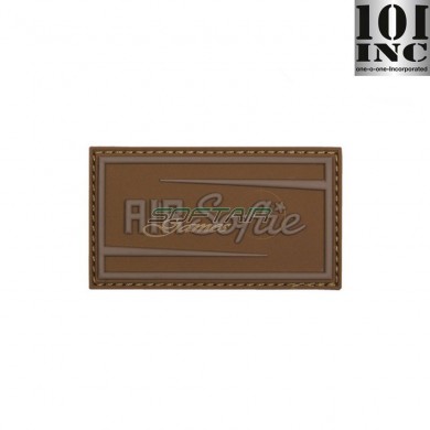 Patch 3d Pvc Air Softie Coyote 101 Inc (inc-444130-5269)
