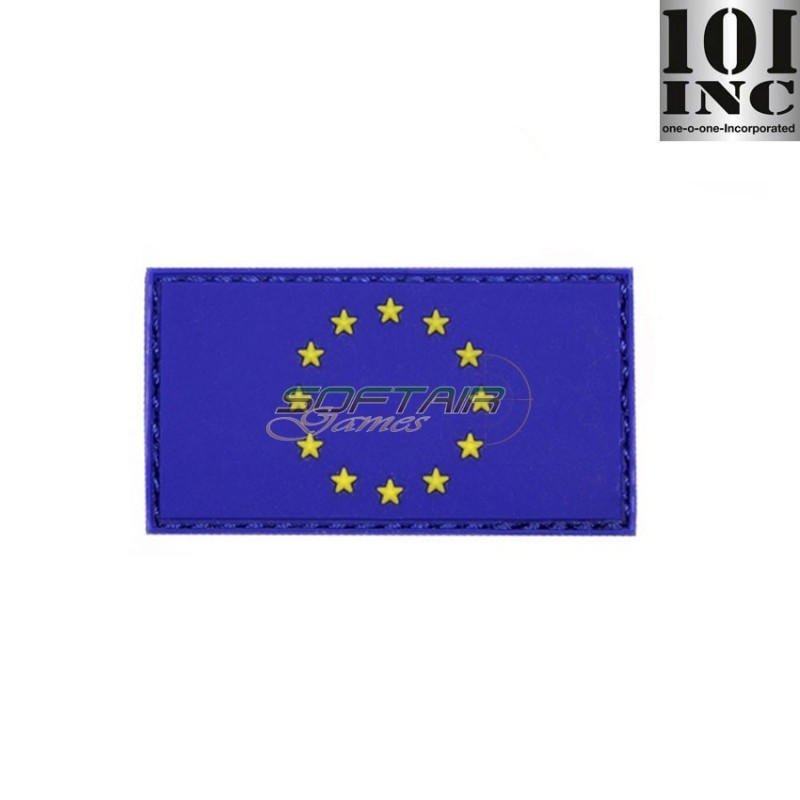 Patch 3d Pvc Eu Blue 101 Inc (inc-13013)