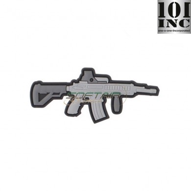 Patch 3d Pvc M416 Grey 101 Inc (inc-4090)