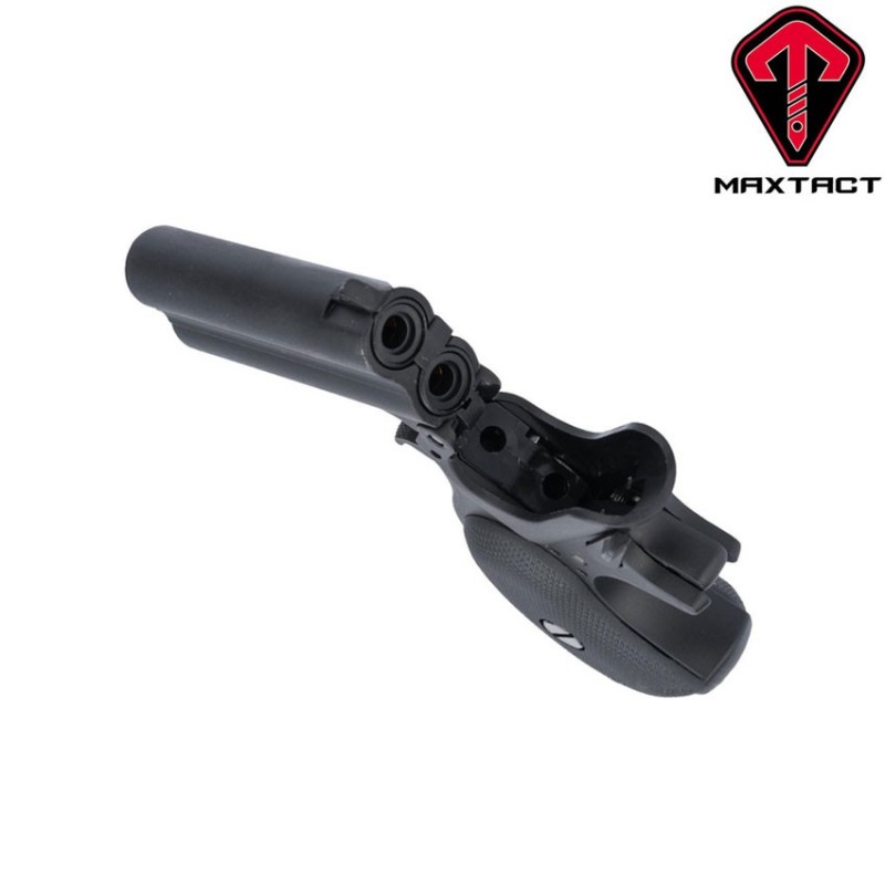 Gas Pistol Full Metal Derringer Double Barrel Black Maxtact (mxt-211614)