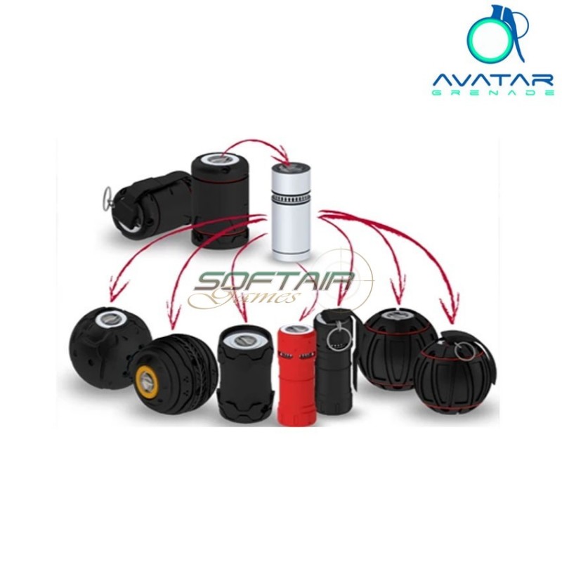 Granata A Gas Standard Essential Pack Mk1 Avatar Grenade (av-avrgrd-d-0001)