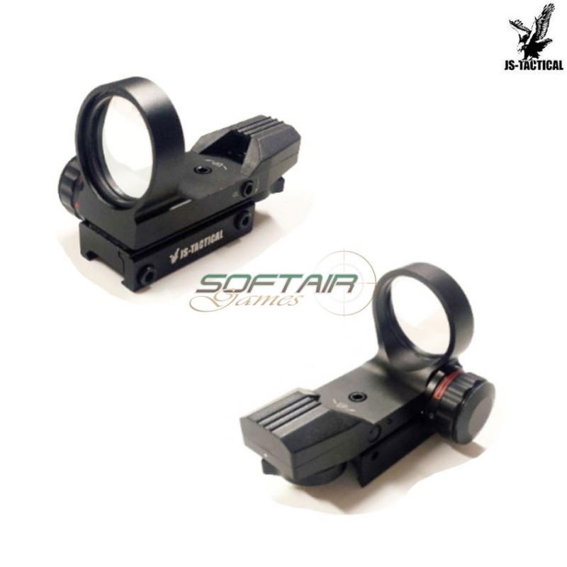 Red Dot Rounder Con 4 Tipi Di Mirino Js-tactical (js-hd110)