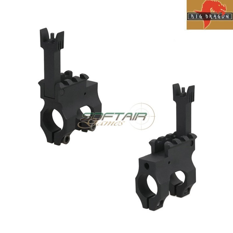 Tacca Di Mira Anteriore Folding Black Vltor Style Big Dragon (bd0325)