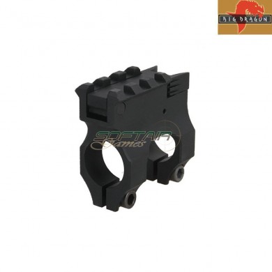 Front Folding Sight Black Vltor Style Big Dragon (bd0325)