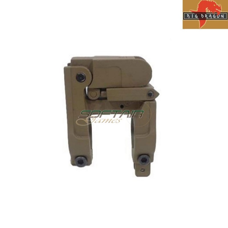 Front Folding Sight Dark Earth Arms Silhouette 41 Style Big Dragon (bd0330a)