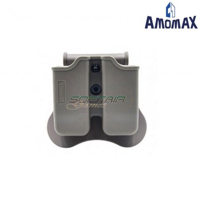 Porta Caricatore Pistola Doppio Beretta Flat Dark Earth Amomax (am-150c79008)