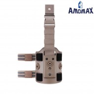 Piattaforma Drop Leg Flat Dark Earth Amomax (am-150e44002)