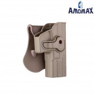 Rigid Holster Flat Dark Earth For Pistol Glock Amomax (am-27387)