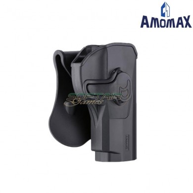Rigid Holster Black For Pistol Beretta Px4 Storm Amomax (am-150c78025/27399)