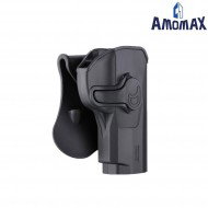 Rigid Holster Black For Pistol Beretta Px4 Storm Amomax (am-150c78025/27399)
