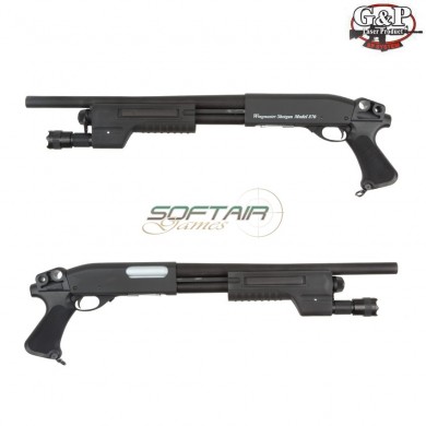 Fucile A Molla Pompa Wingmaster M870 Tactical Shotgun Black Medium G&p (gp-shg003)