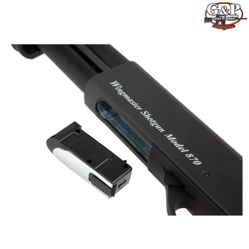 Shotgun Spring Rifle Wingmaster M870 Tactical Shotgun Black Medium G&p (gp-shg003)