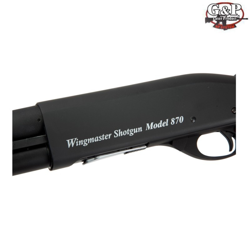 Shotgun Spring Rifle Wingmaster M870 Tactical Shotgun Black Medium G&p (gp-shg003)