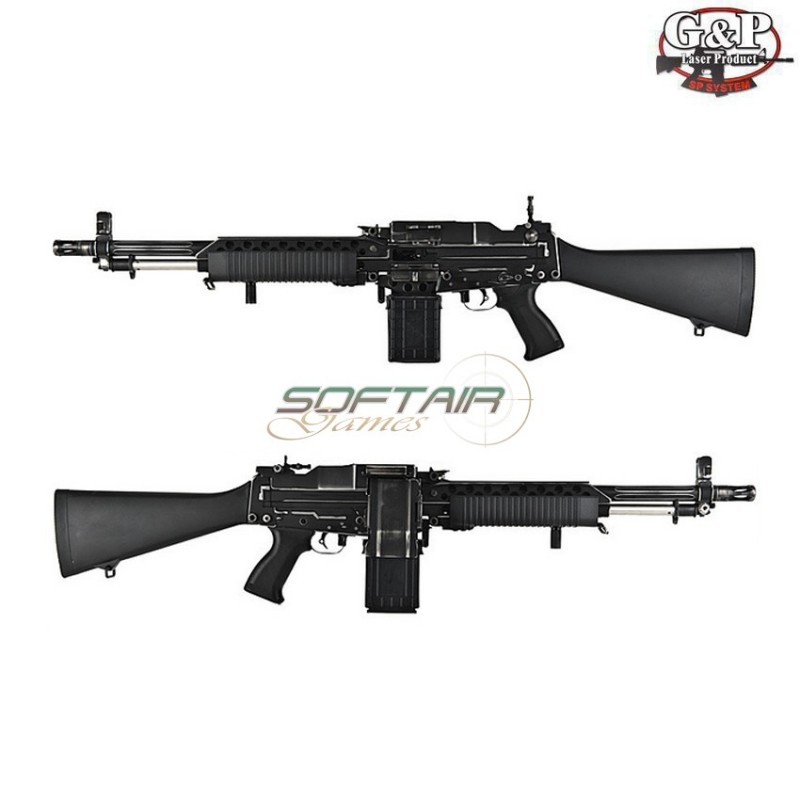 Electric Machine Gun U.s.navy Mk23 Mg G&p (gp-aeg015)