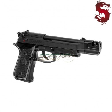 Gas Gbb Pistol Beretta M9 Black Ls (ls-ggb-9606te)