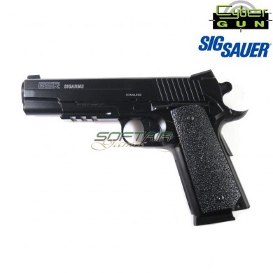 Co2 Pistol Sig Sauer Gsr 1911 Full Metal Black Cybergun (280302)