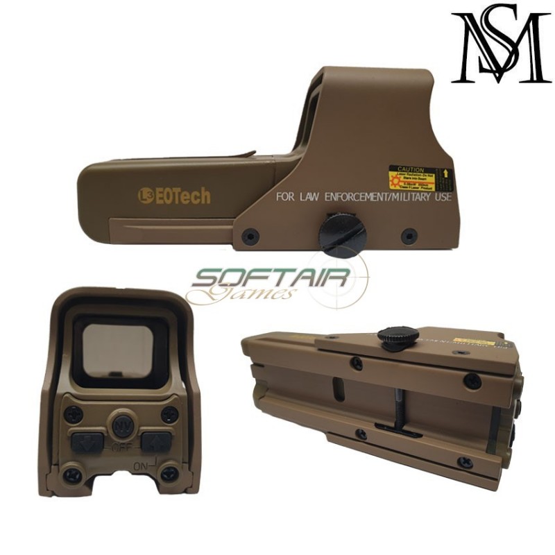 Dot Eotech 552 Type Dark Earth Milsim Series (ms-33-de)