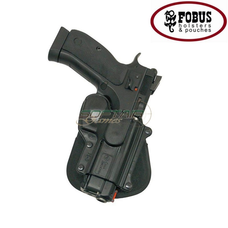 Fondina Rigida Tattica Per Cz 75d/75b/sp01/75d Black Fobus (fb-75d)
