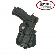 Rigid Tactical Holster For Cz 75d/75b/sp01/75d Black Fobus (fb-75d)
