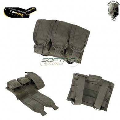 Triple Pouch 40mm Grenade 2017 Version Ranger Green Tmc (tmc-2761-rg)