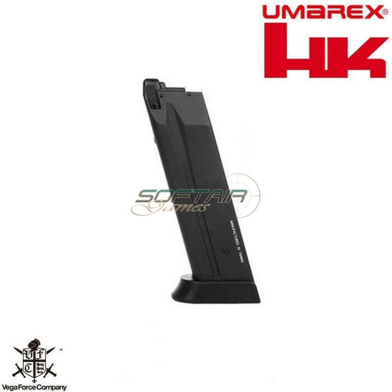 Caricatore A Gas Opaco 24bb Black Per Hk45 Umarex (um-2.5934.1)