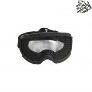 Maschera Snow Nera Con Rete Frog Industries® (fi-6058-bk)