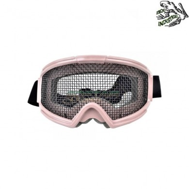 Maschera Snow Tan Con Rete Frog Industries® (fi-6058-t)