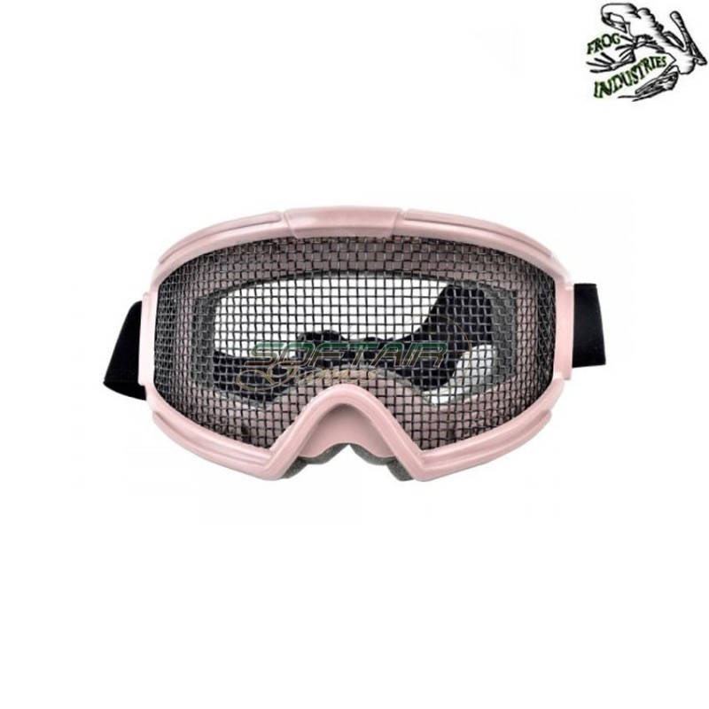 Maschera Snow Tan Con Rete Frog Industries® (fi-6058-t)