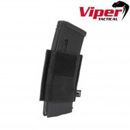 Vx Single Rifle Mag Sleeve Black Viper Tactical (vit-vmslvxsinrblk)