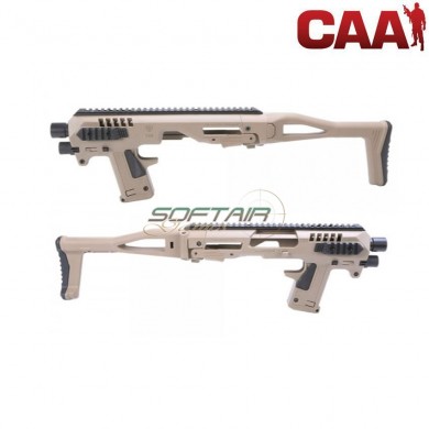 Micro Roni Carbine Tan Conversion Per Pistola Glock Caa (cd-sk8t)