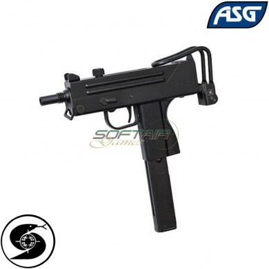 Gas Submachine Blowback Ingram M11 Cobray Black Asg (asg-16165)