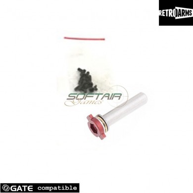 New Pacche Gearbox Silver Cnc Qsc Sr25 8mm Retroarms (ra-6391)