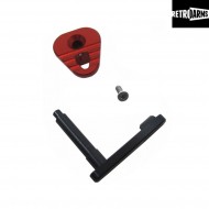 Sgancio caricatore cnc m4-b red retroarms (ra-7036)