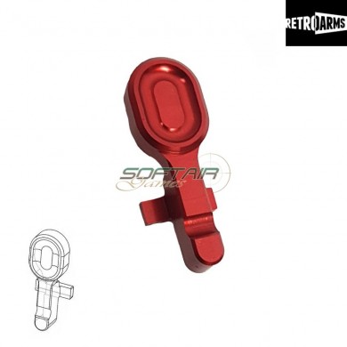 Bolt Catch Cnc M4-a Red Retroarms (ra-6604)