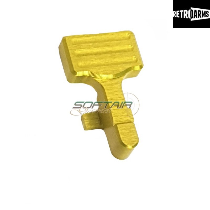 Bolt Catch Cnc M4-b Yellow Retroarms (ra-6863)