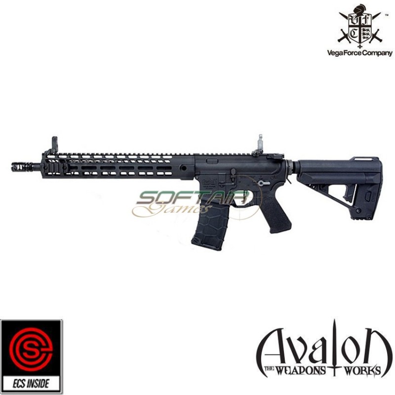 Fucile elettrico avalon saber carbine black senza valigia vfc (av1-m4_saber_m-bk01)
