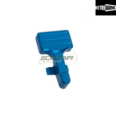 Bolt Catch Cnc M4-b Light Blue Retroarms (ra-6867)