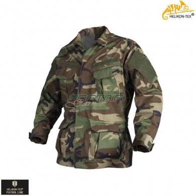 Sfn next shirt woodland polycotton ripstop Helikon-tex® (ht-bl-sfn-pr-03)