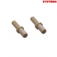 Motor brush spring pole set 2 pezzi per ptw systema (sy-mt-007)