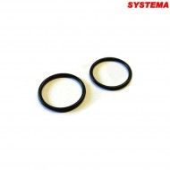 Oring stock tube cap set 2 pieces for ptw systema (sy-sst-016)