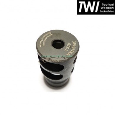 Spegnifiamma dtk-2 zenitco style per fucile ak real type twi (twi-dtk-2)